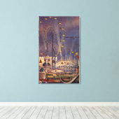 ワシントン州シアトル1962ワールドフェアのポスター キャンバスプリント (インサイチュ (ウッドフロア))