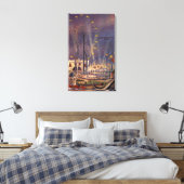 ワシントン州シアトル1962ワールドフェアのポスター キャンバスプリント (インサイチュ (寝室))
