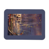 ワシントン州シアトル1962ワールドフェアのポスター マグネット (横)