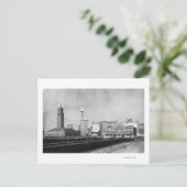 ワシントン州シアトル – シアトル鉄道センターとスミス ポストカード (スタンド正面)