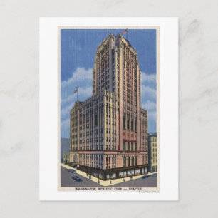 ワシントン州シアトル – ワシントンの見解 ポストカード