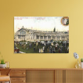 ワシントン州シアトル – 農業の景色 キャンバスプリント (インサイチュ (リビング))