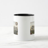 ワシントン州シアトル – 農業の景色 マグカップ (中央)