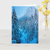 ワシントン州スノクアルミー峠。 カード (黄色い花)