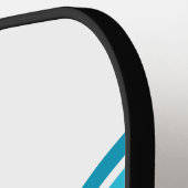 ワシントン州スポケーン国旗 ピックルボールラケット (左詳細)