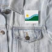 ワシントン州スポケーン国旗 缶バッジ (インサイチュ)