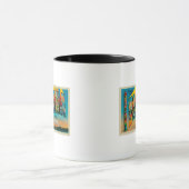 ワシントン州タコマ – ラージレターシーン2 マグカップ (中央)