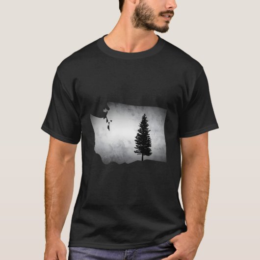 ワシントン州ツリーパシフィック Tシャツ (正面)