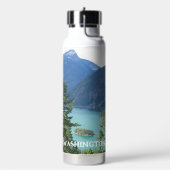 ワシントン州ノースカスカズズ写真 ウォーターボトル (左面)