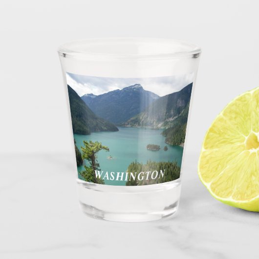 ワシントン州ノースカスカズズ国立公園 ショットグラス (正面)