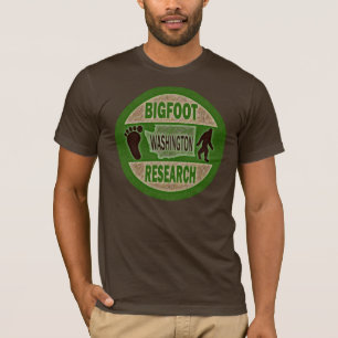ワシントン州ビッグフットの研究 Tシャツ