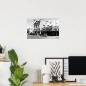 ワシントン州フォークス通りSceneForks, WA ポスター (ホームオフィス)