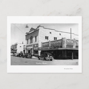 ワシントン州フォークス通りSceneForks, WA ポストカード