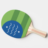 ワシントン州ベリンガム国旗 卓球ラケット (横)