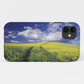 ワシントン州ホイットマン郡の黄色い菜の花 Case-Mate iPhoneケース (裏面(横))