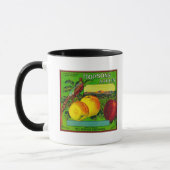 ワシントン州ホプソンのアップル・クラート・ラベルミルトン マグカップ (左)