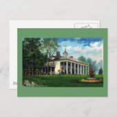 ワシントン州ホームステッドMt. Vernon, VA ポストカード (正面/裏面)