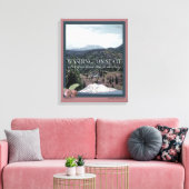 ワシントン州ポスターアート キャンバスプリント (インサイチュ (リビング))