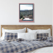 ワシントン州ポスターアート キャンバスプリント (インサイチュ (寝室))