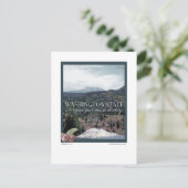 ワシントン州ポスターアート ポストカード (スタンド正面)