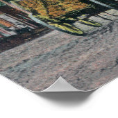 ワシントン州メインストリートパルーズの景色 ポスター (角)