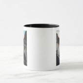 ワシントン州レイニエ山 – スライスキン滝の見解 マグカップ (中央)