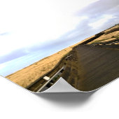 ワシントン州ロングホテルのBoardwalkビーチ ポスター (角)