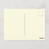 ワシントン州地図 ヴィンテージ ポストカード (裏面)