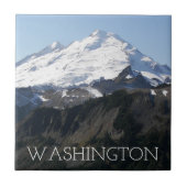 ワシントン州山ベーカー景観 タイル (正面)