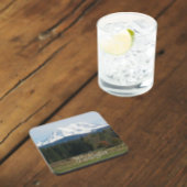 ワシントン州山レイニアランドスケープ写真 コースター