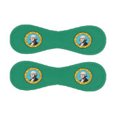 ワシントン州旗を持つ愛国的な州 野球ボール (パネル)