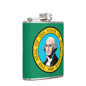 ワシントン州旗デザイン フラスク (右)