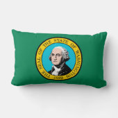 ワシントン州旗デザイン ランバークッション (裏面)