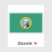 ワシントン州旗州 シール (シート)