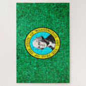 ワシントン州旗 ジグソーパズル (縦)