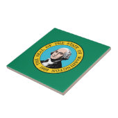 ワシントン州旗 タイル (側面)