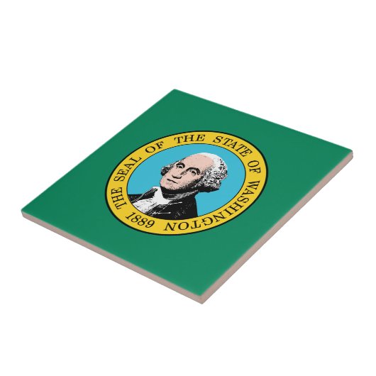 ワシントン州旗 タイル (側面)