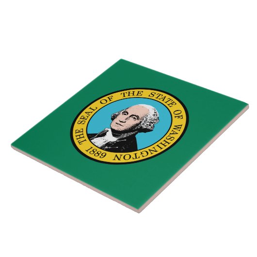 ワシントン州旗 タイル (側面)