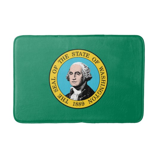 ワシントン州旗 バスマット (正面)