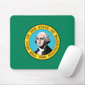 ワシントン州旗 マウスパッド (マウス)