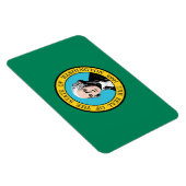 ワシントン州旗 マグネット (右側)