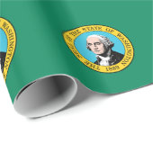 ワシントン州旗 ラッピングペーパー (ロールコーナー)