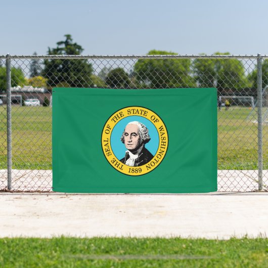 ワシントン州旗 横断幕 (インサイチュ)