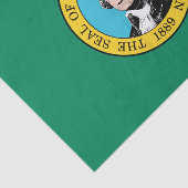 ワシントン州旗 薄葉紙 (詳細)