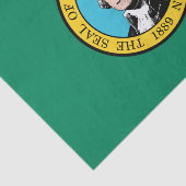 ワシントン州旗 薄葉紙 (詳細)