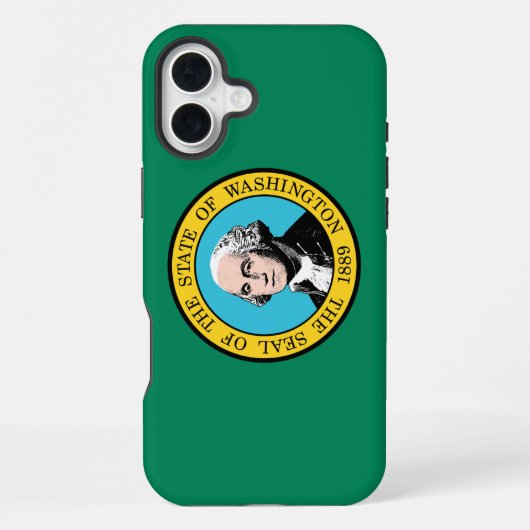 ワシントン州旗 iPhoneケース (裏面)