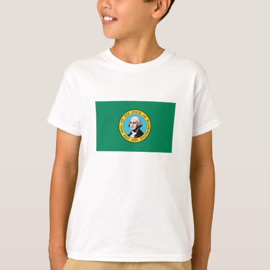 ワシントン州旗 Tシャツ (正面)