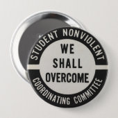 ワシントン州1963ボタンの行進 缶バッジ (正面&裏面)