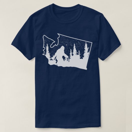 ワシントン州1 Tシャツ (デザイン正面)