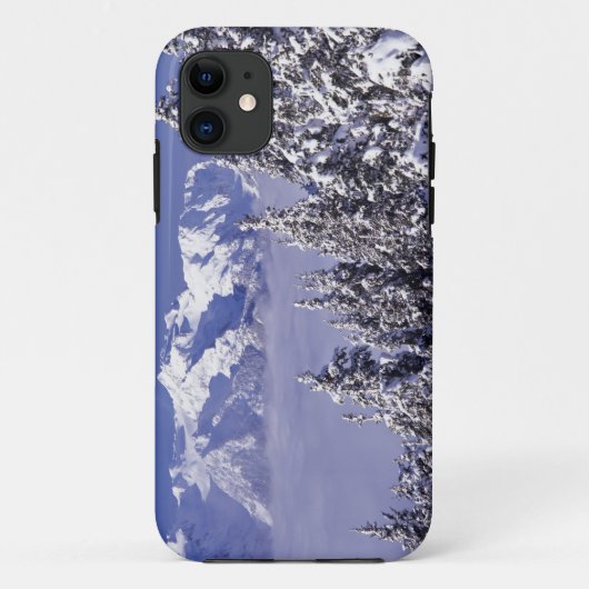 ワシントン州、オリンピック国立公園、オリンピック山脈の景色 Case-Mate iPhoneケース (裏面)